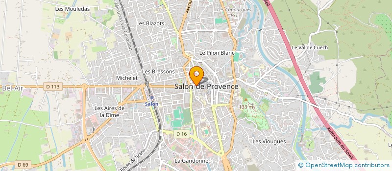 localisation de l'entreprise SAPHIR  SALON-DE-PROVENCE