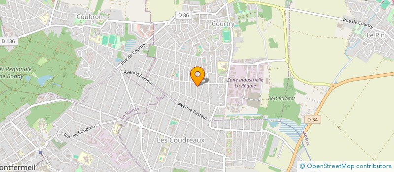 localisation de l'entreprise SAPHIR ALMA  COURTRY