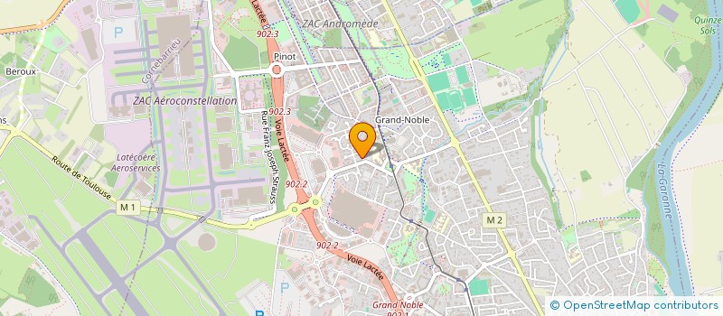 localisation de l'entreprise SAPHIR ARBITRAGE ET JURIDIQUE  BLAGNAC