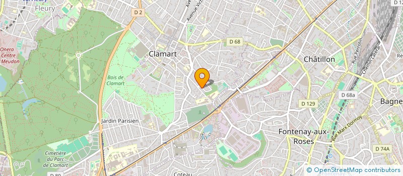 localisation de l'entreprise SAPHIR-BATIMENT à CLAMART