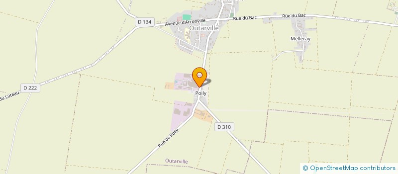 localisation de l'entreprise SAPHIR BATTERIE à OUTARVILLE