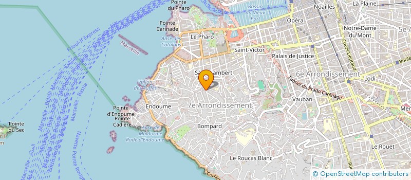 localisation de l'entreprise SAPHIR BOUCHERIE DU 7EME à MARSEILLE