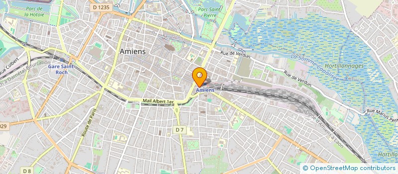 localisation de l'entreprise SAPHIR DE PICARDIE à AMIENS