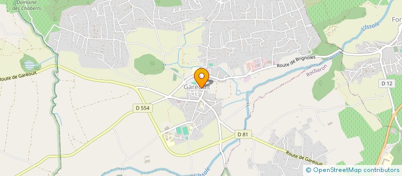 localisation de l'entreprise SAPHIR DEVELOPPEMENT à GAREOULT