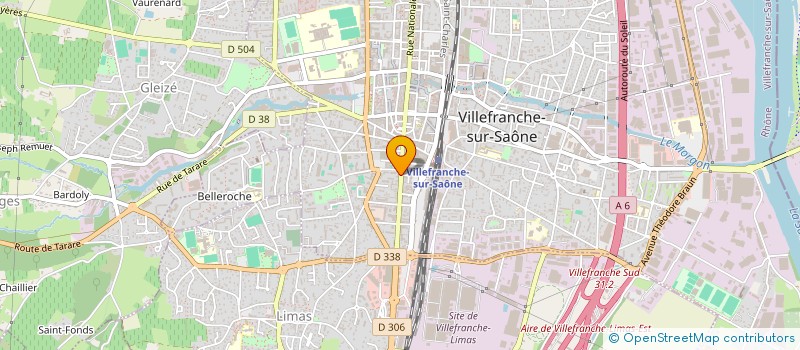 localisation de l'entreprise SAPHIR ET RUBIS DES TROIS SOEURS à VILLEFRANCHE-SUR-SAONE
