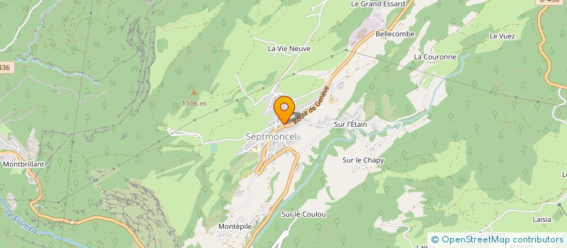 localisation de l'entreprise SAPHIR INDUSTRIE à SEPTMONCEL LES MOLUNES