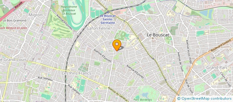 localisation de l'entreprise SAPHIR INVEST  MERIGNAC