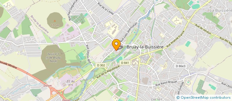 localisation de l'entreprise SAPHIR MY HOME à BRUAY-LA-BUISSIERE