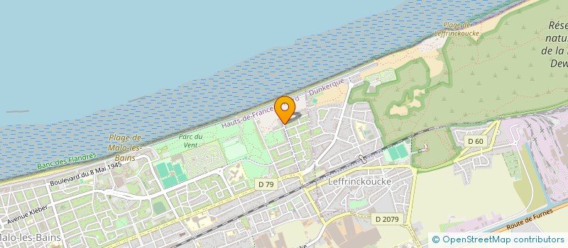 localisation de l'entreprise SAPHIR'N CO à DUNKERQUE
