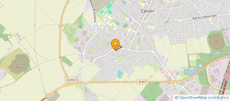 localisation de l'entreprise SAPHIR SONORISATION CONNEXION à CARVIN
