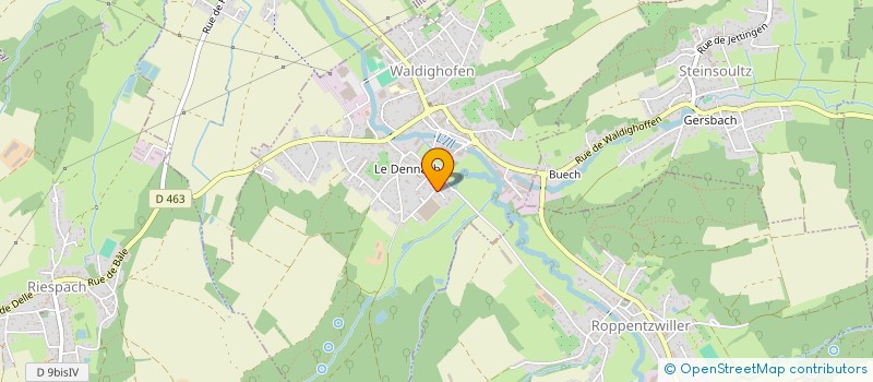 localisation de l'entreprise SAPHIRE  WALDIGHOFEN