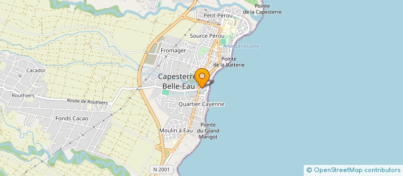 localisation de l'entreprise SAPHO & CIE (ASSOCIATION FRANCO-ANTILLAISE POUR LA SENSIBILISATION AU SYNDROME DE SAPHO ET AUTRES FORMES DE SPONDYLARTH à CAPESTERRE-BELLE-EAU