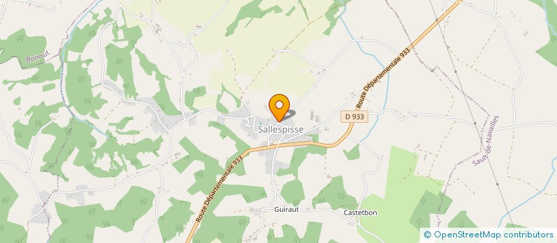 localisation de l'entreprise SAPHORES ELECTRICITE  SALLESPISSE