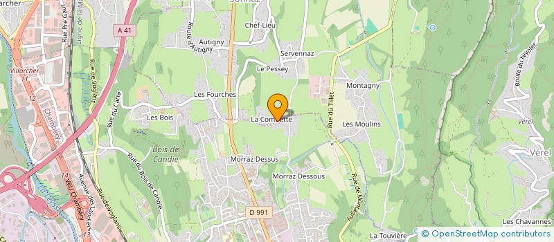 localisation de l'entreprise SAPHRAN  SONNAZ