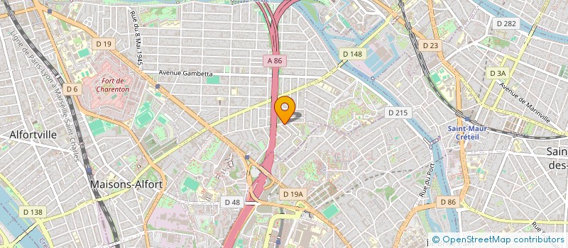 localisation de l'entreprise SAPHY INTERNATIONAL  MAISONS-ALFORT