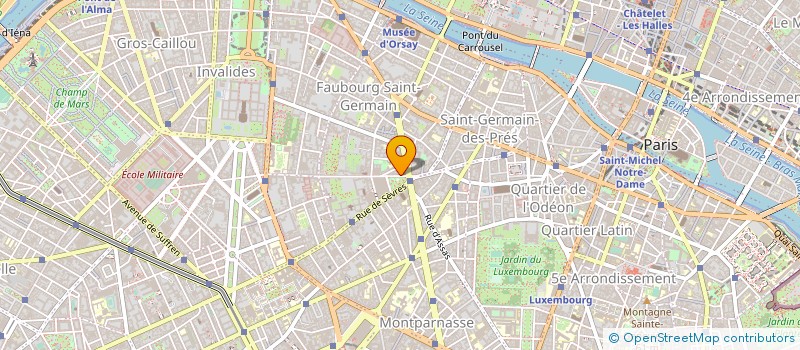 localisation de l'entreprise SAPHYMO à PARIS