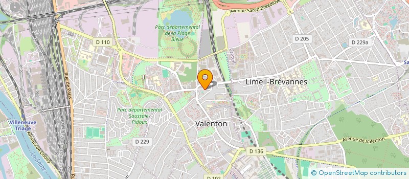 localisation de l'entreprise SAPHYR à VALENTON