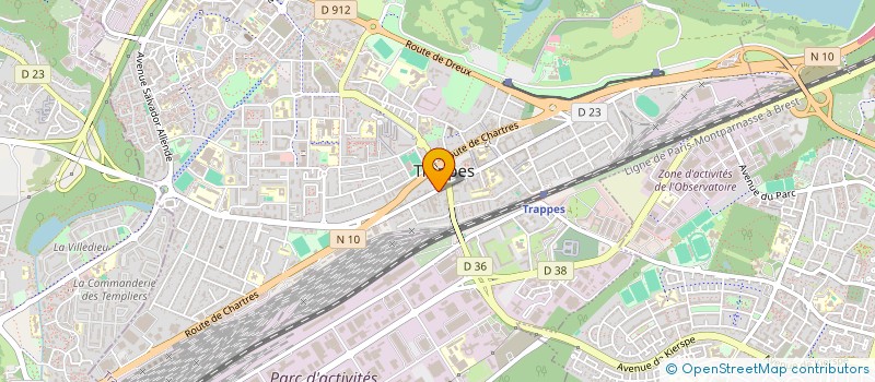 localisation de l'entreprise SAPHYR  TRAPPES