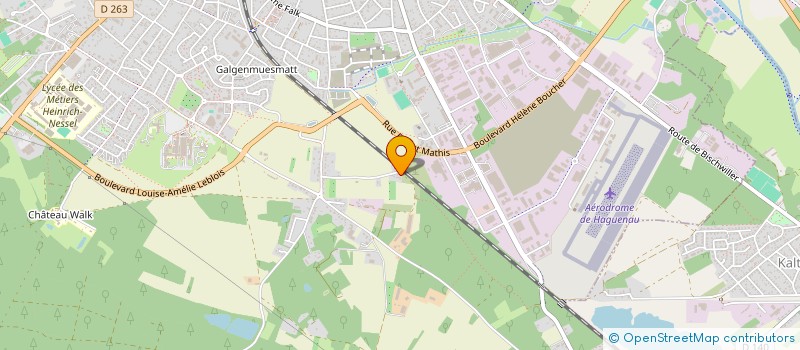 localisation de l'entreprise SAPI  HAGUENAU