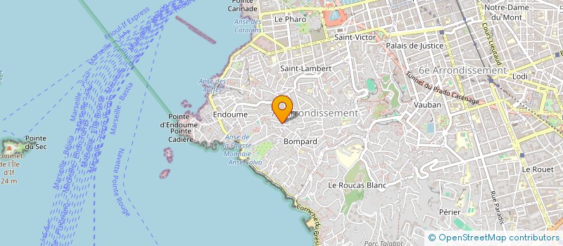 localisation de l'entreprise SAPI CORPORATION  MARSEILLE