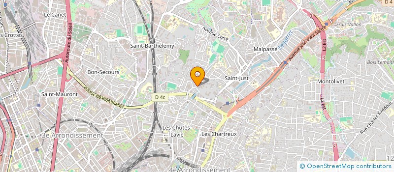 localisation de l'entreprise SAPI EQUIPEMENTS à MARSEILLE