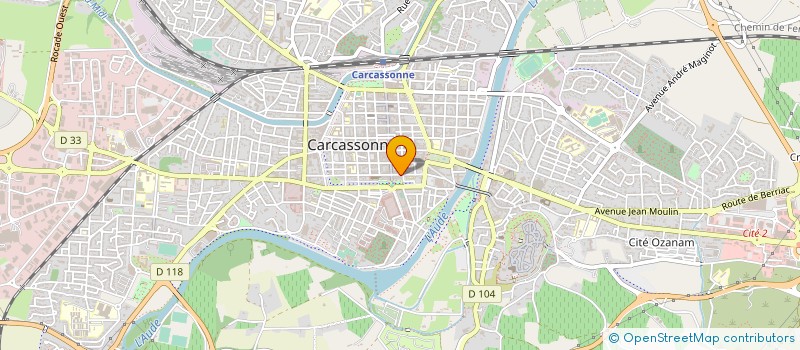 localisation de l'entreprise SAPI SOC AUDOI PARTI ET INVES à CARCASSONNE
