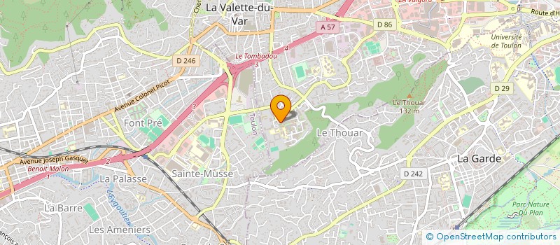 localisation de l'entreprise SAPIAN AND PARTNERS à LA VALETTE-DU-VAR