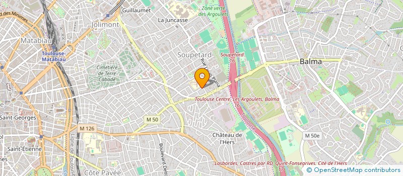 localisation de l'entreprise SAPIENS 7 à TOULOUSE