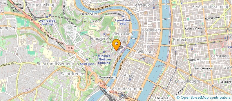 localisation de l'entreprise SAPIENS à LYON
