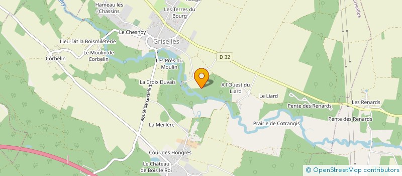 localisation de l'entreprise SAPIENS à GRISELLES