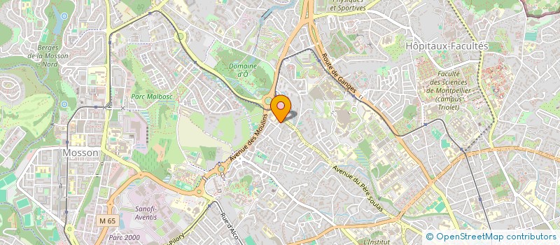 localisation de l'entreprise SAPIENS GESTION PRIVEE à MONTPELLIER
