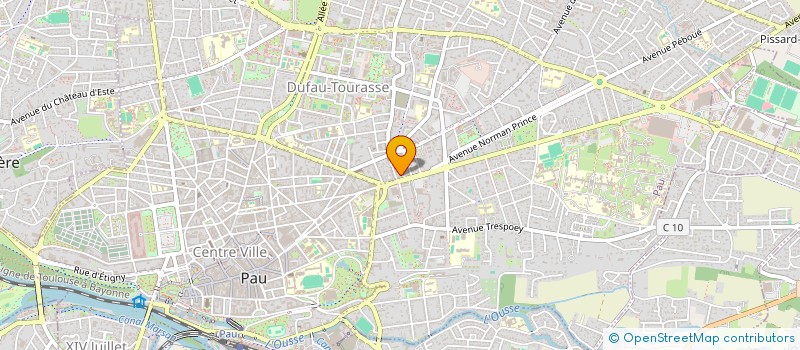 localisation de l'entreprise SAPIENSA à PAU