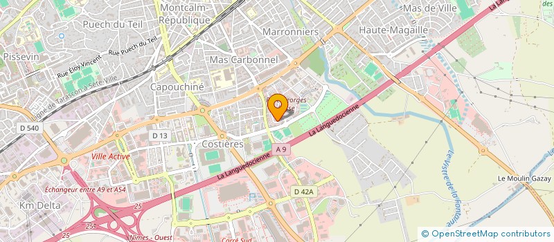 localisation de l'entreprise SAPIENTIA  NIMES