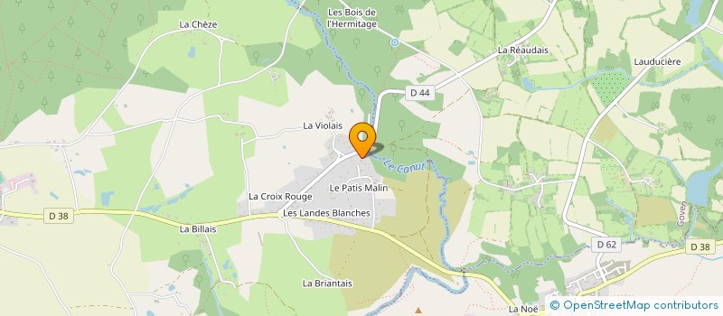 localisation de l'entreprise SAPIENTIA  BAULON