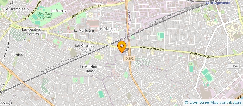 localisation de l'entreprise SAPIENTIAE CONSULTING à SARTROUVILLE