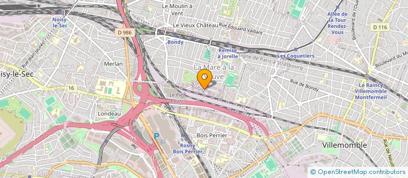 localisation de l'entreprise SAPIMAC à BONDY