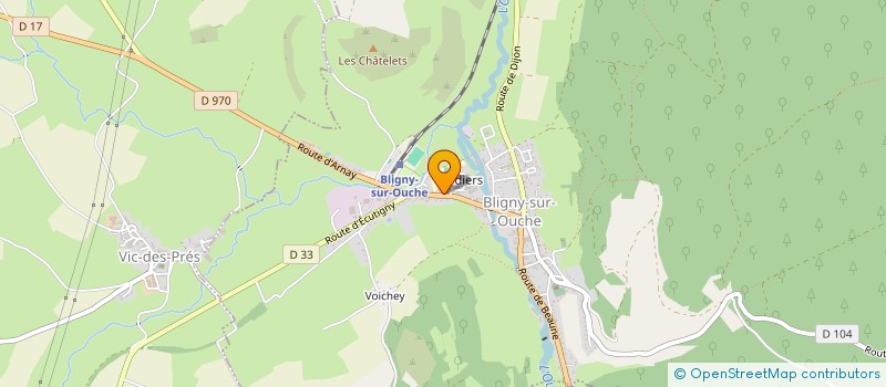 localisation de l'entreprise SAPINS TRADITION DU MORVAN  BLIGNY-SUR-OUCHE