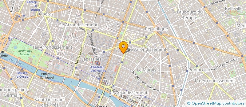 localisation de l'entreprise SAPIR  PARIS