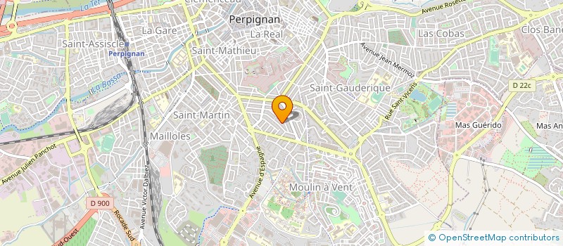 localisation de l'entreprise SAPIR à PERPIGNAN