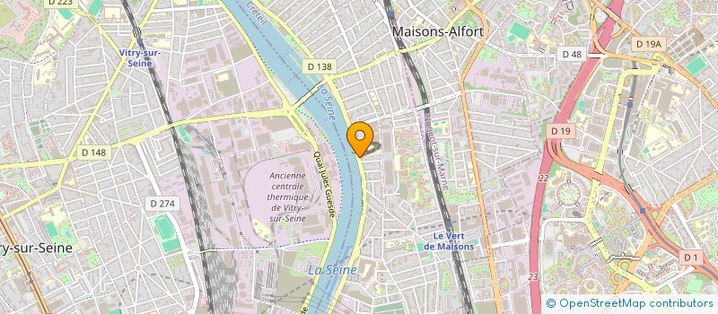 localisation de l'entreprise SAPIR SAV  ALFORTVILLE