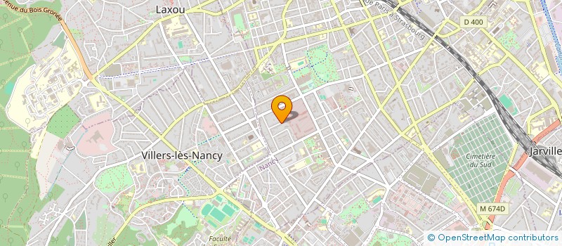 localisation de l'entreprise SAPITA à NANCY