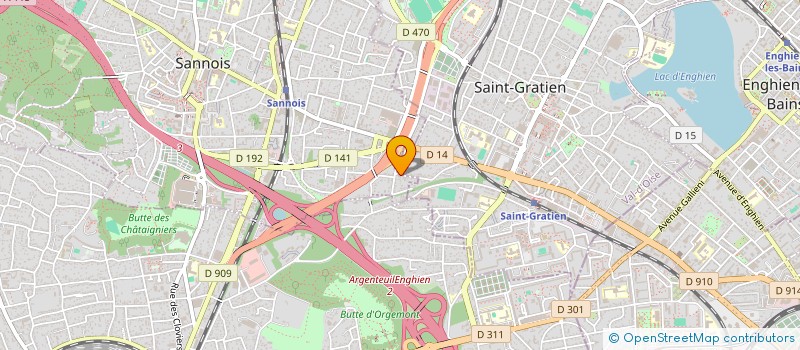 localisation de l'entreprise SAPJE  SANNOIS