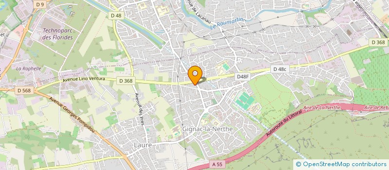 localisation de l'entreprise SAPL à GIGNAC-LA-NERTHE