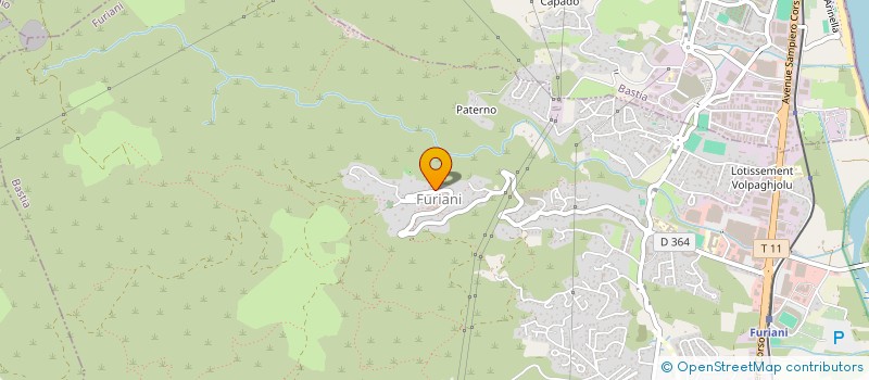 localisation de l'entreprise SAPL CONNECT  FURIANI