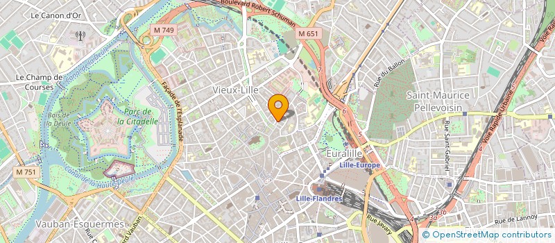 localisation de l'entreprise SAPO à LILLE