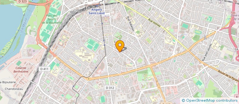 localisation de l'entreprise SAPOLKA à ANGERS