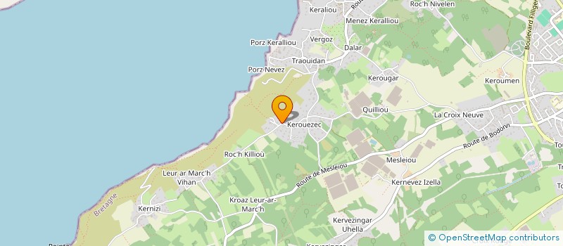 localisation de l'entreprise SAPORAE à PLOUGASTEL-DAOULAS