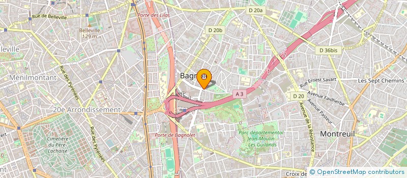 localisation de l'entreprise SAPORII VERI à BAGNOLET