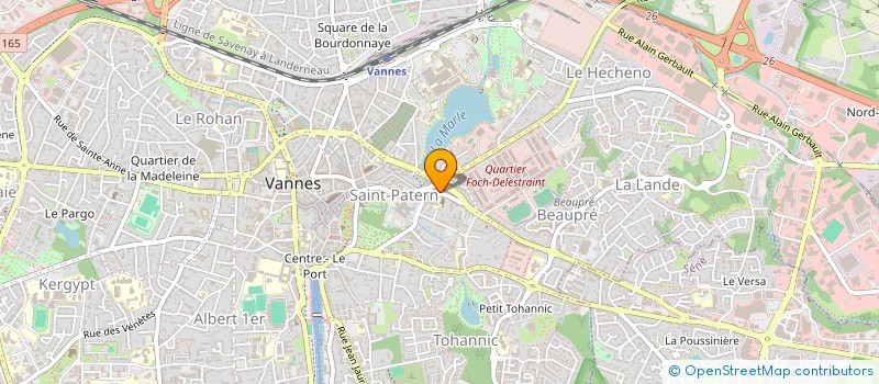 localisation de l'entreprise SAPORT à VANNES
