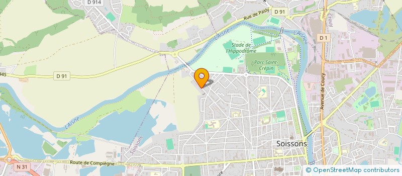 localisation de l'entreprise SAPOUNIA TO BASILEUS à SOISSONS